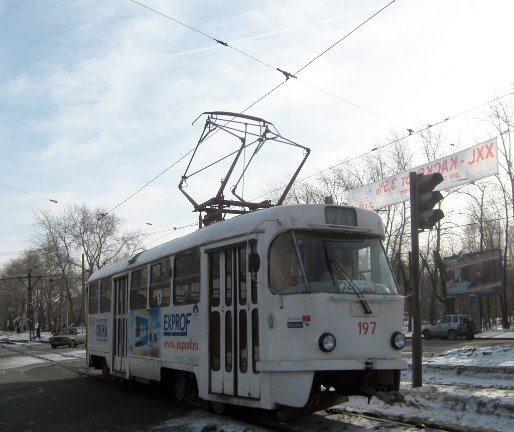 Екатеринбург, Tatra T3SU № 197