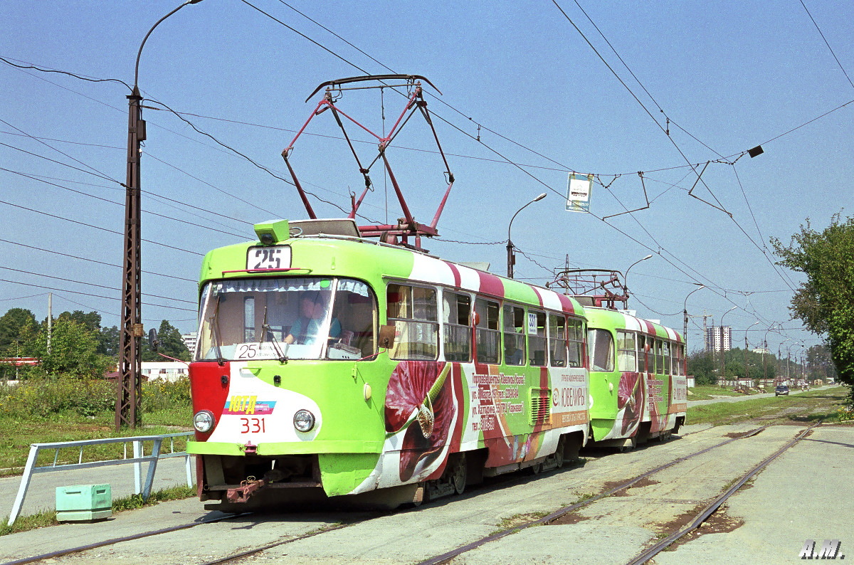 Jekaterinburg, Tatra T3SU Nr. 331