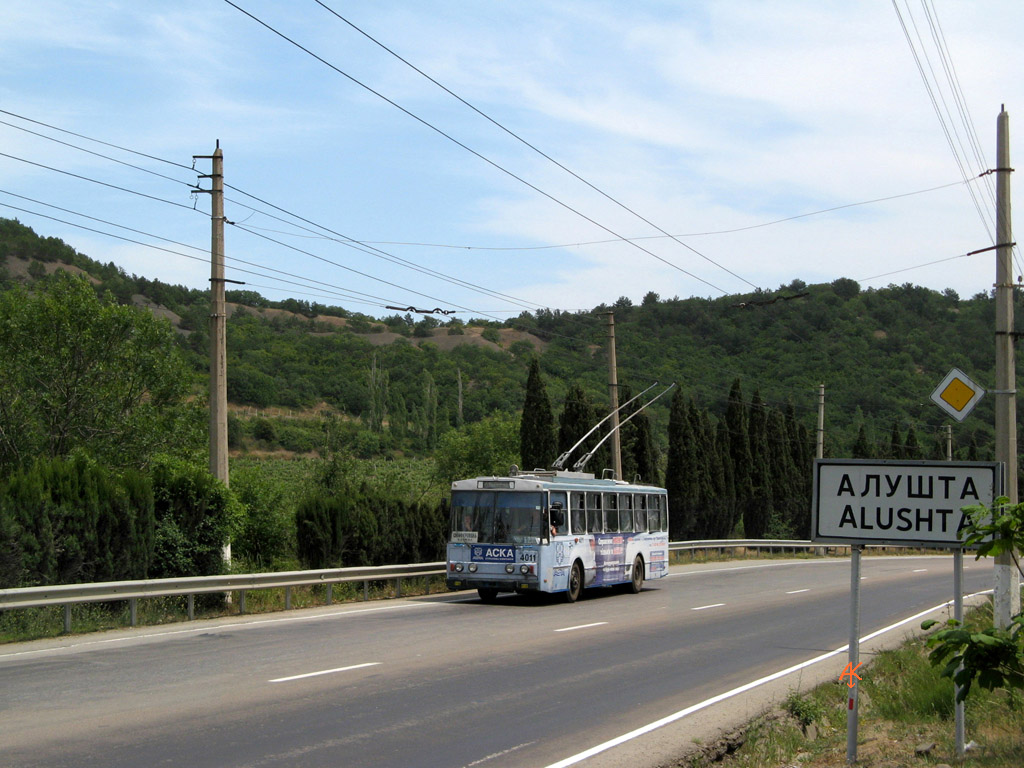 Крымский троллейбус, Škoda 14Tr11/6 № 4011