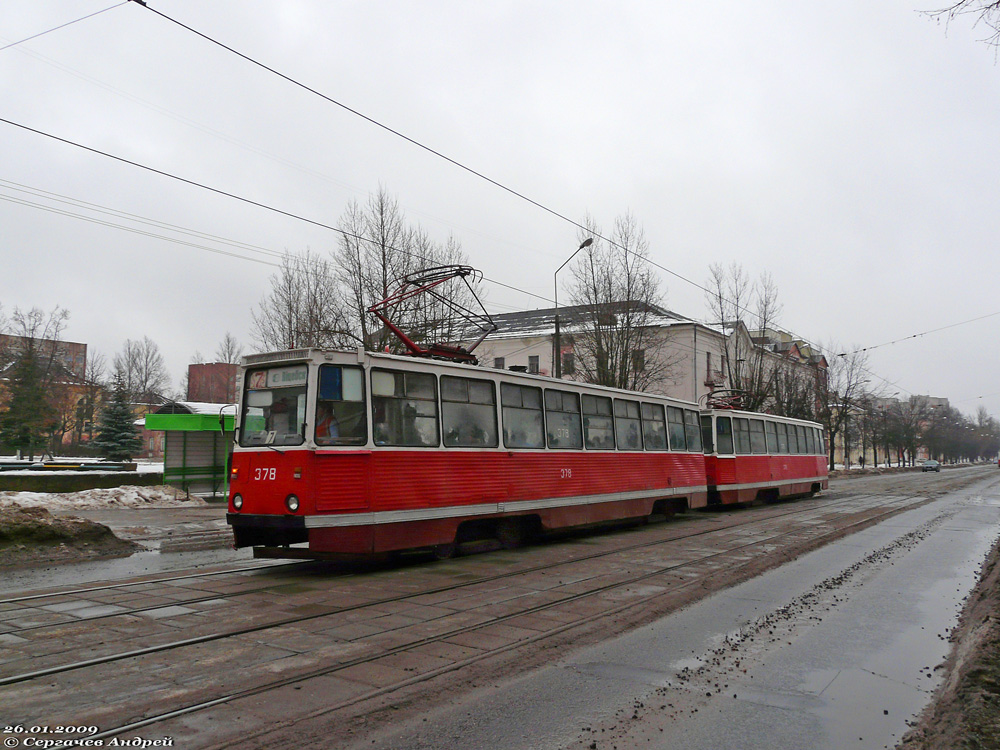 Витебск, 71-605 (КТМ-5М3) № 378 Витебск, 71-605 (КТМ-5М3) № 378