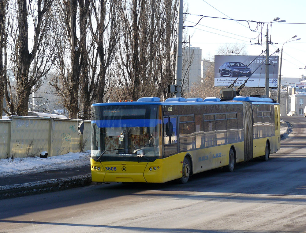Киев, ЛАЗ E301D1 № 3608