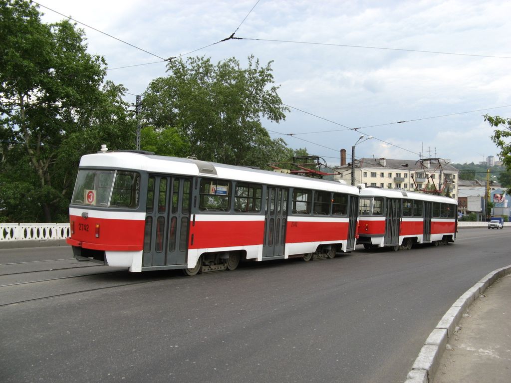 Нижний Новгород, Tatra T3SU КВР ТРЗ № 2742