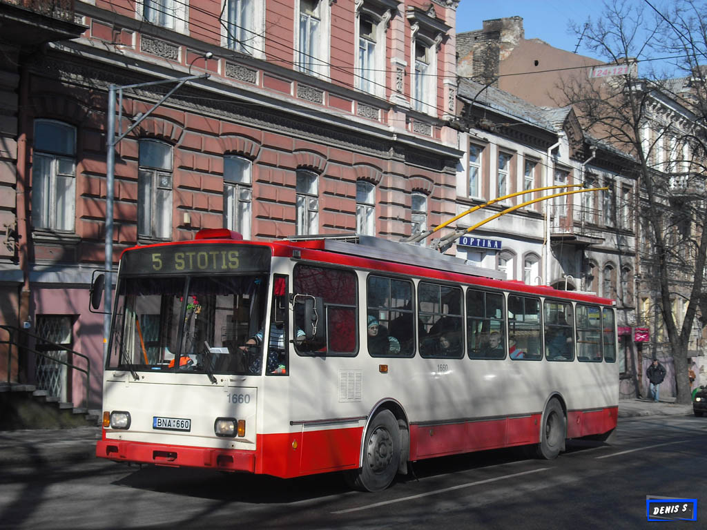 Вилнюс, Škoda 14Tr17/6M № 1660