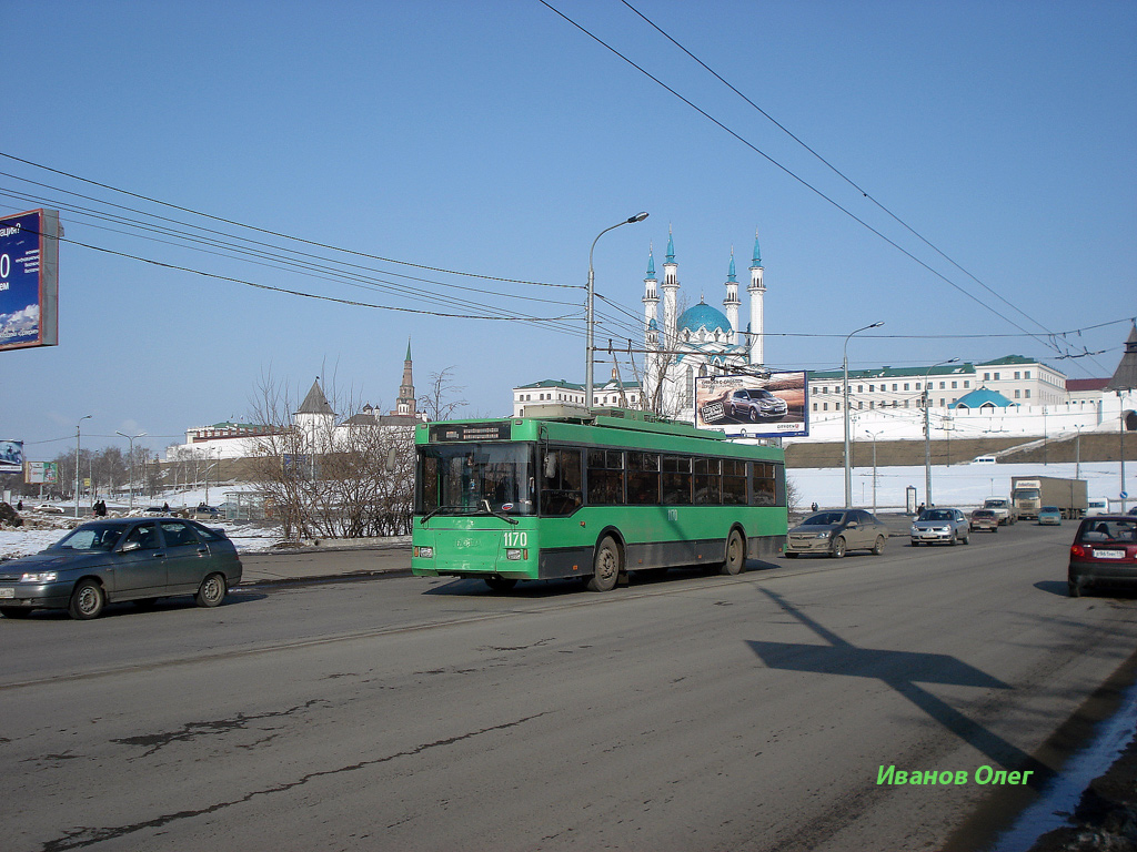 Казань, Тролза-5275.05 «Оптима» № 1170 Казань, Тролза-5275.05 «Оптима» № 1170