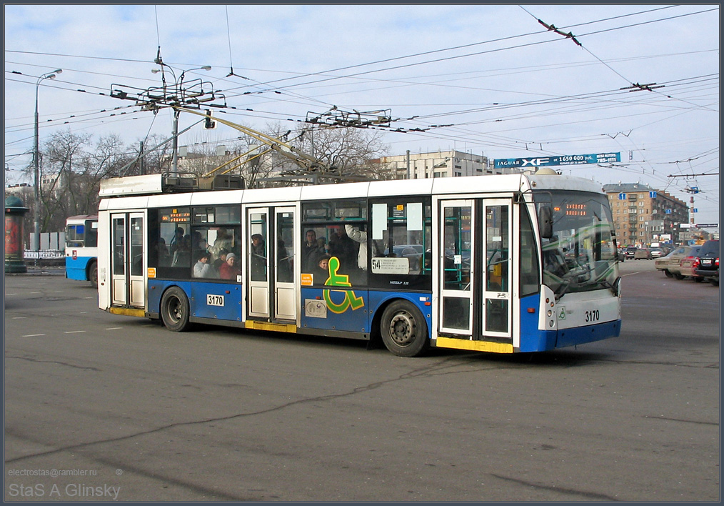 Москва, Тролза-5265.00 «Мегаполис» № 3170