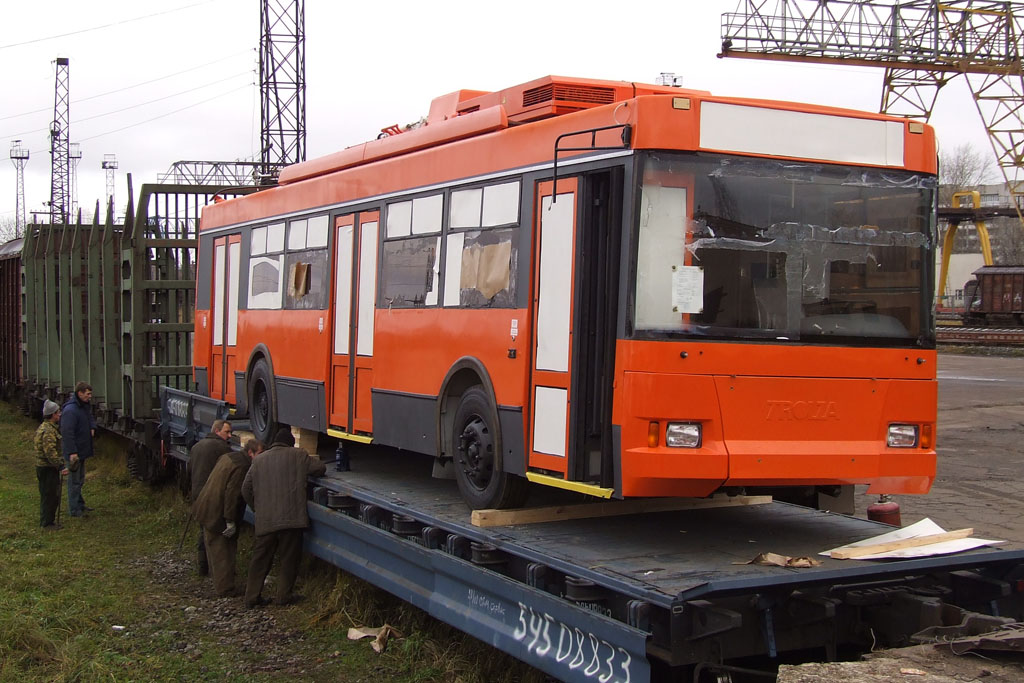 Tver — 06.11.2008 — arrival of trolleybuses of Trollza-5275.05 Optima