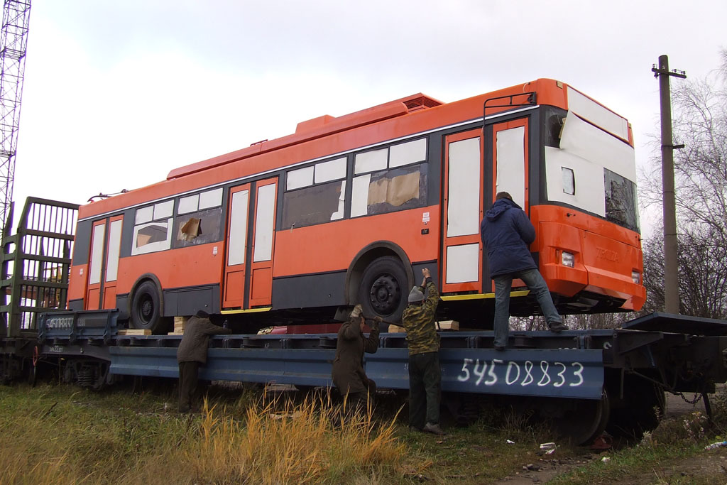 Tver — 06.11.2008 — arrival of trolleybuses of Trollza-5275.05 Optima