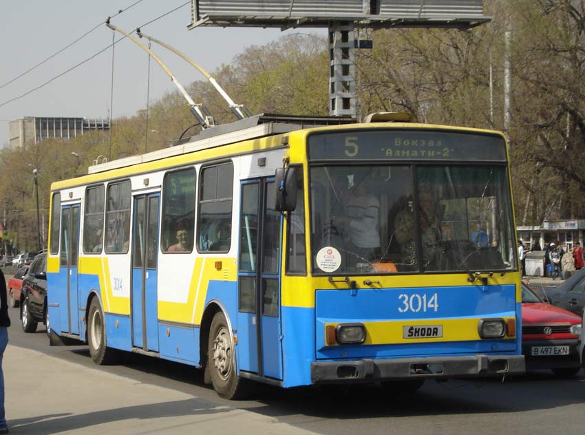 Almaty, Škoda 14Tr13/6M № 3014