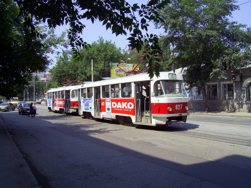 Samara, Tatra T3SU Nr. 827