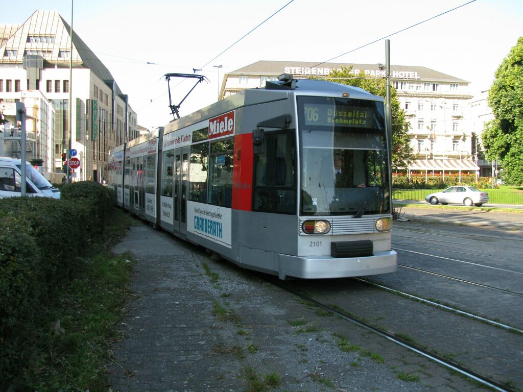 Düsseldorf, Duewag NF6 — 2101 Düsseldorf, Duewag NF6 — 2101