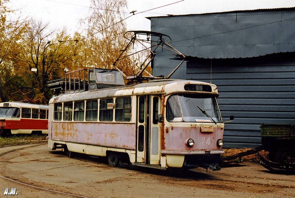 Ижевск, Tatra T3SU (двухдверная) № 24