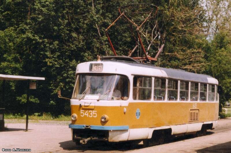 Москва, Tatra T3SU № 5435