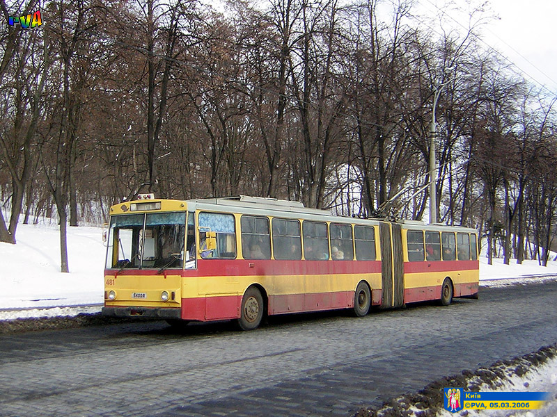 Киев, Škoda 15Tr03/6 № 481
