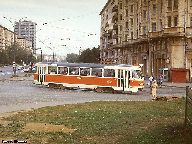 Moskwa, Tatra T3SU (2-door) Nr 1082