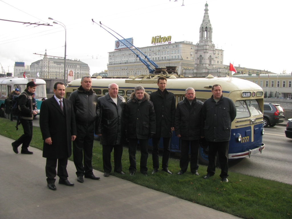 Москва — Парад к 75-летию троллейбуса 22 ноября 2008