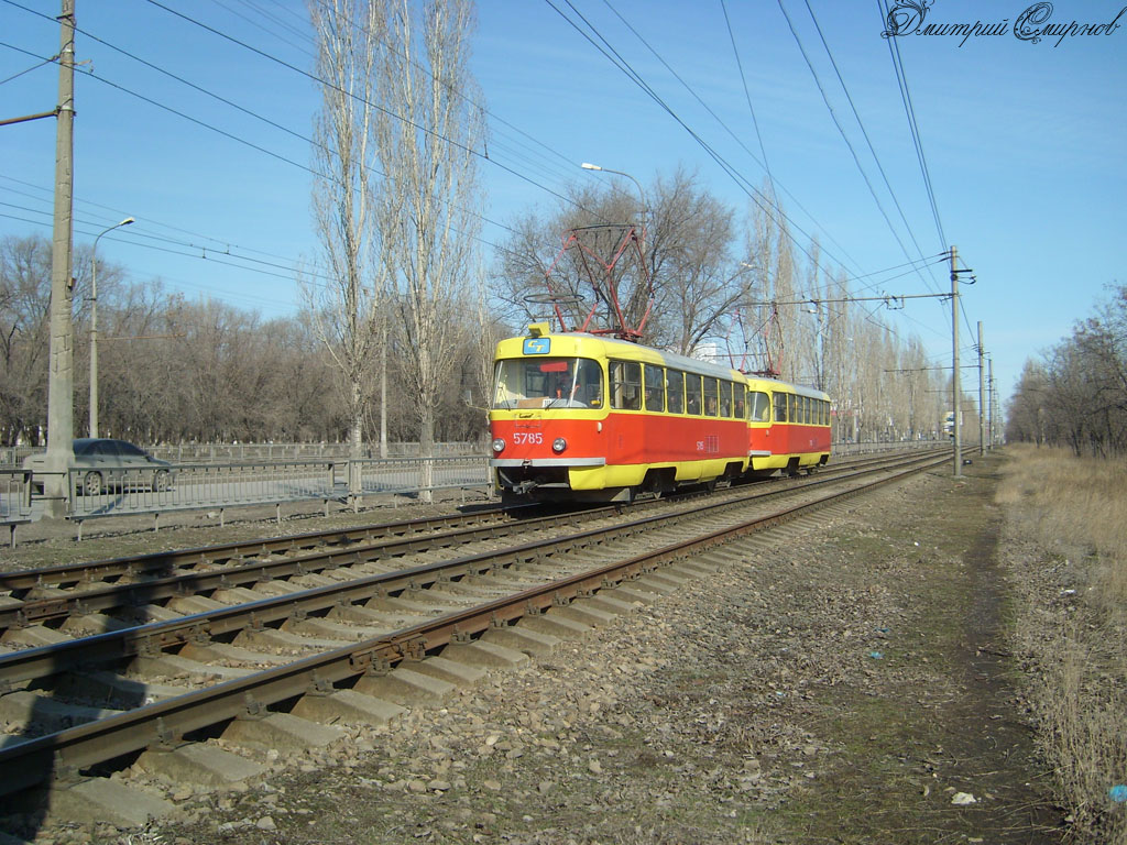 Volgograd, Tatra T3SU N°. 5785; Volgograd, Tatra T3SU N°. 5780