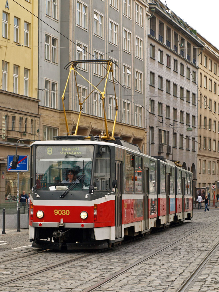 Прага, Tatra KT8D5 № 9030