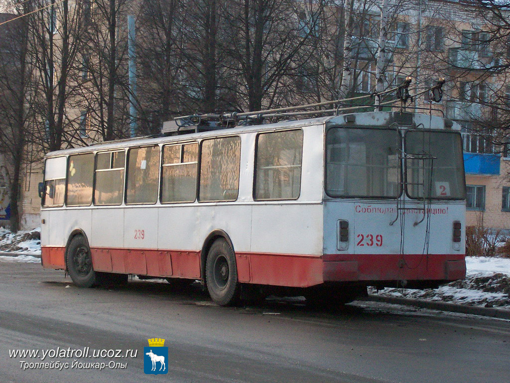 Йошкар-Ола, ЗиУ-682В-012 [В0А] № 239