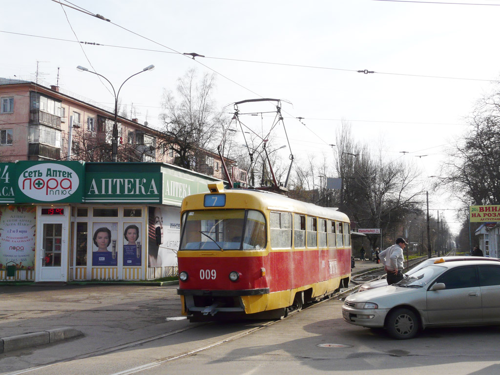 Краснодар, Tatra T3SU № 009
