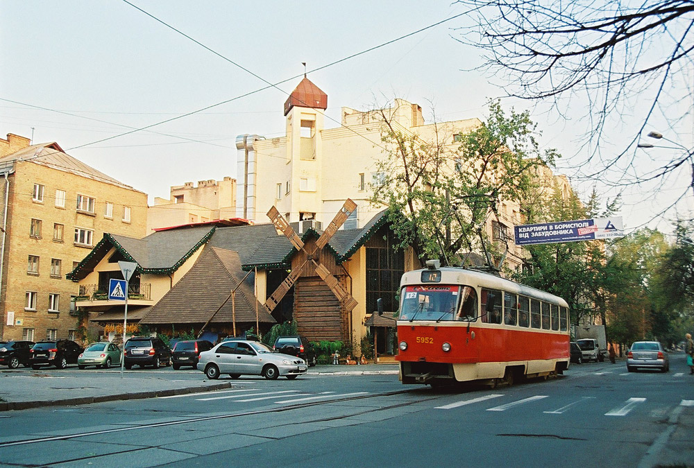 Киев, Tatra T3SU № 5952