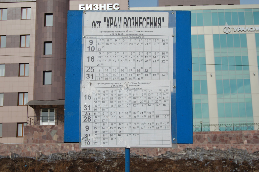 Магнитогорск — Трамвайные линии