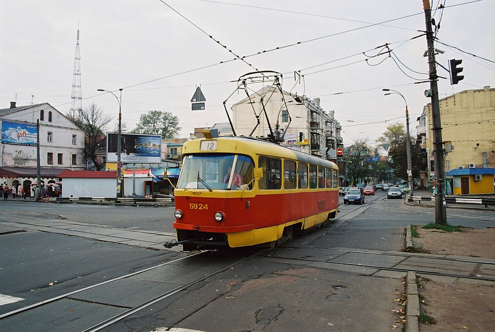 Киев, Tatra T3SU № 5924