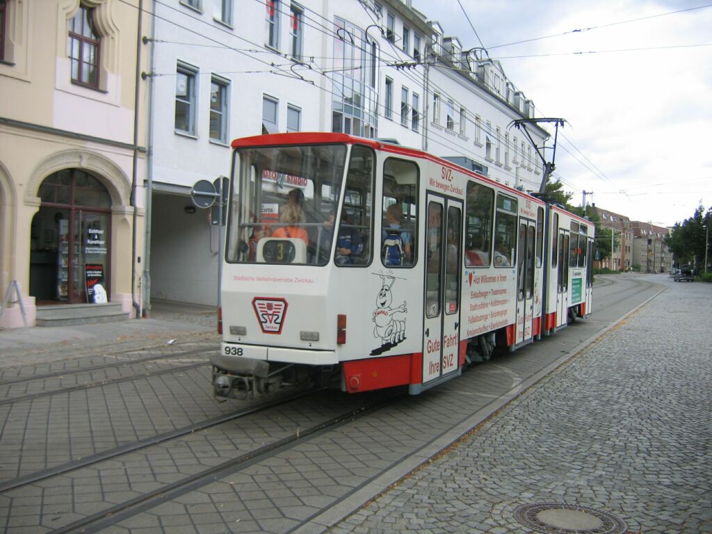 Цвиккау, Tatra KT4DMC № 938