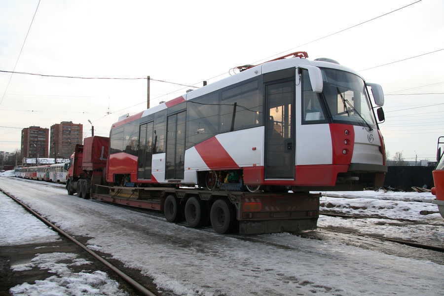Nizhny Novgorod, 71-153 (LM-2008) Br. 2501; Nizhny Novgorod — Testing of new LM-2008 (71-153) tram car