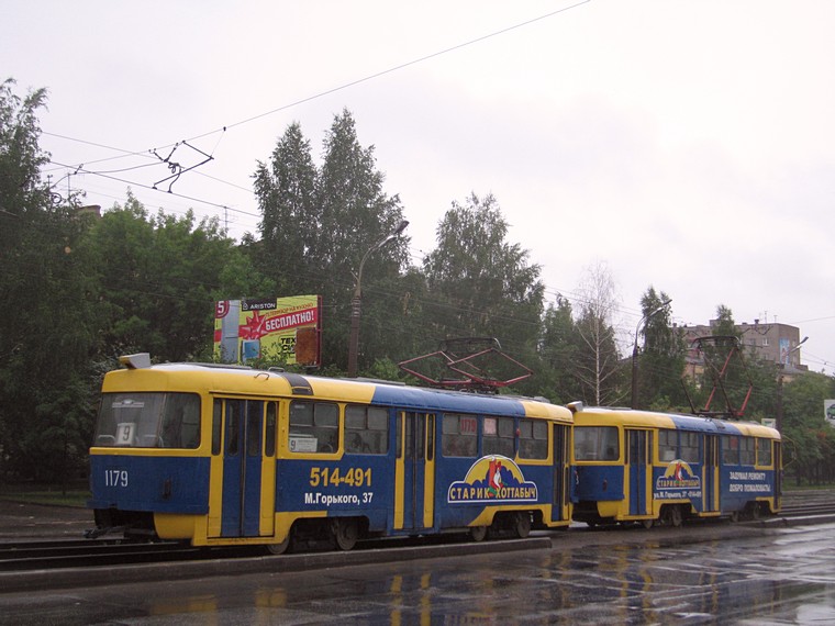 Izhevsk, Tatra T3SU Br. 1179