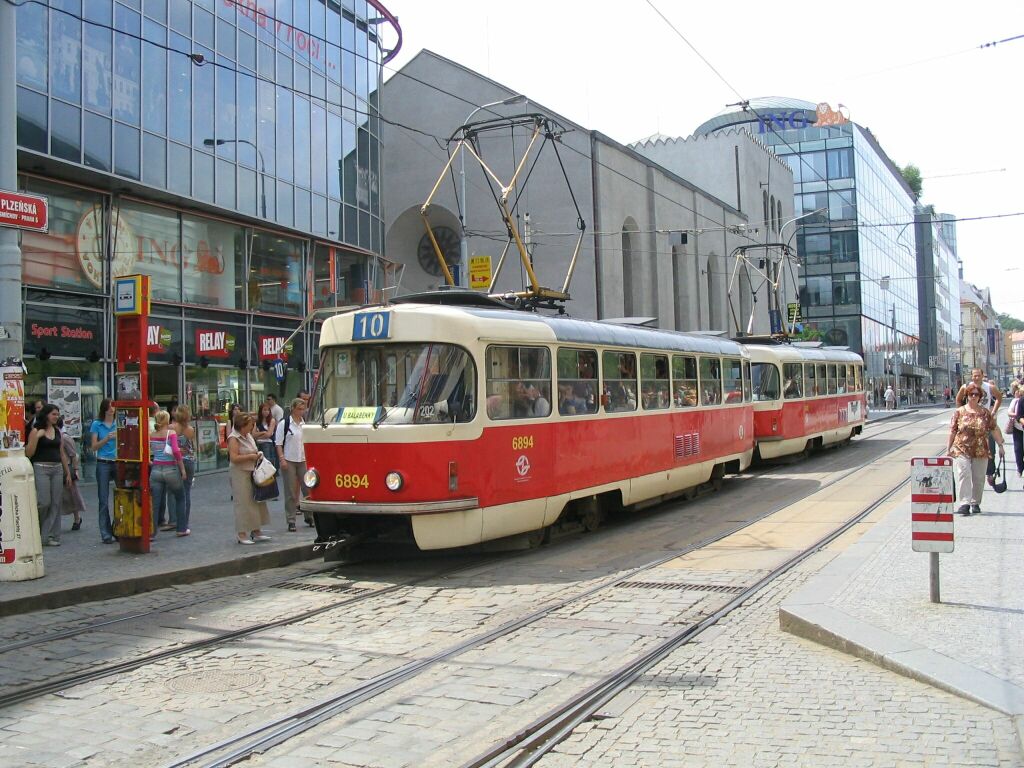 Прага, Tatra T3 № 6894