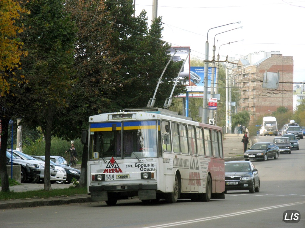 Ивано-Франковск, Škoda 14Tr02/6 № 144