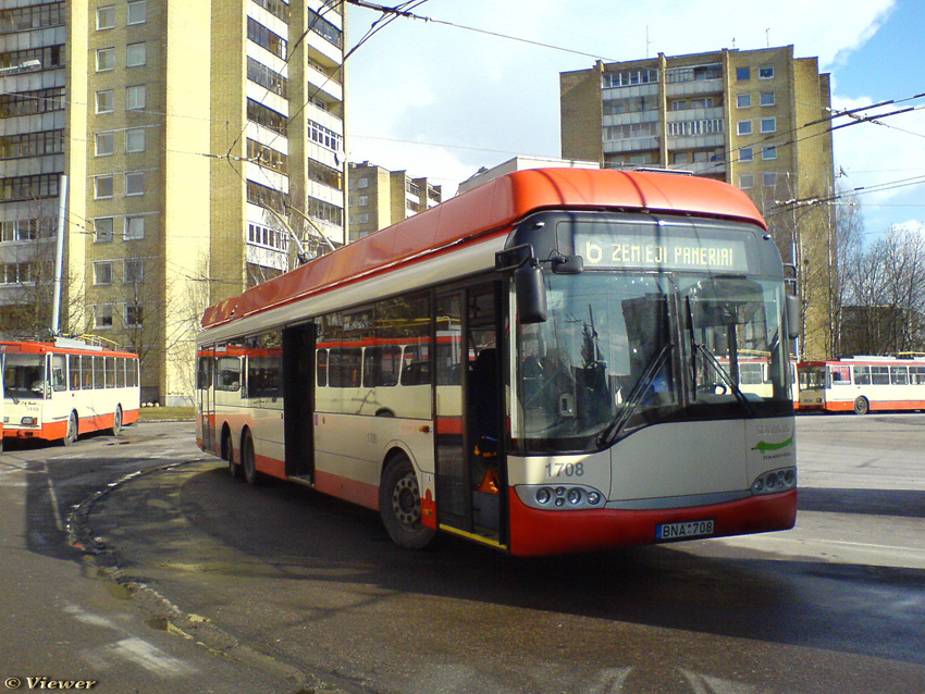 Viļņa, Solaris Trollino II 15 AC № 1708