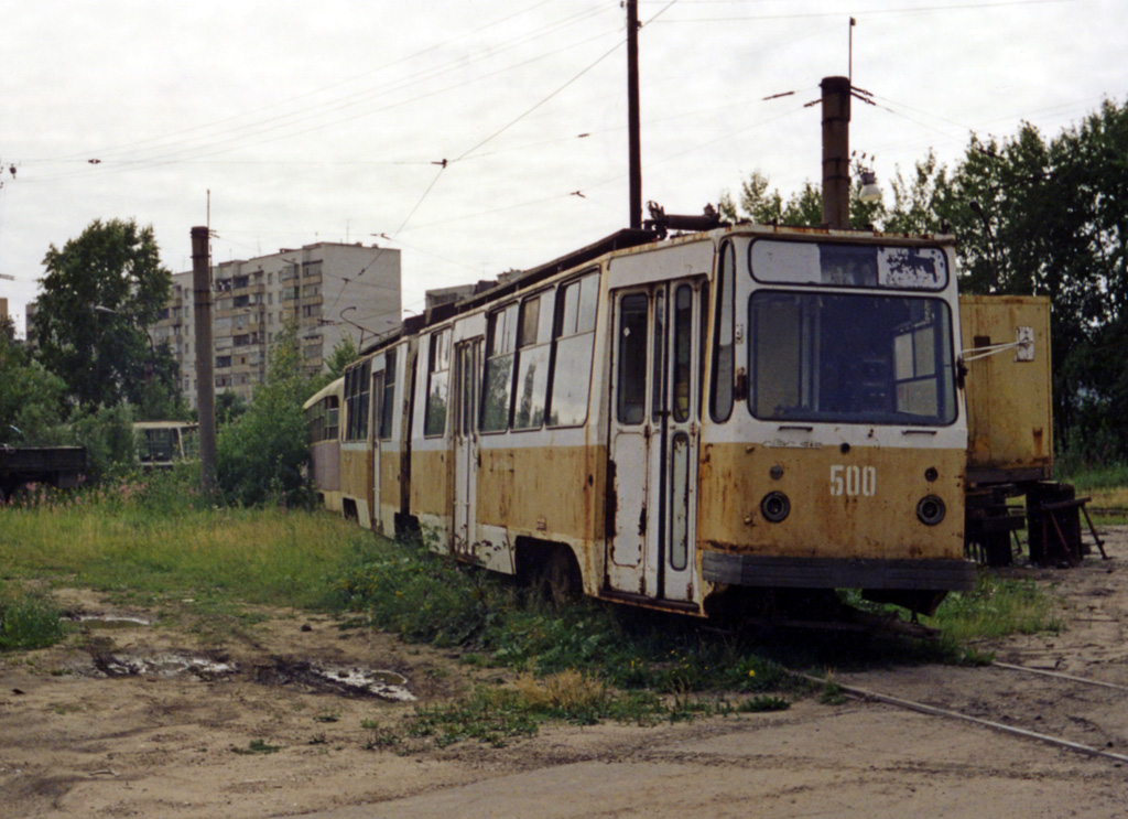 Архангельск, ЛВС-86Т № 500; Архангельск — Старые фотографии (1992-2000)