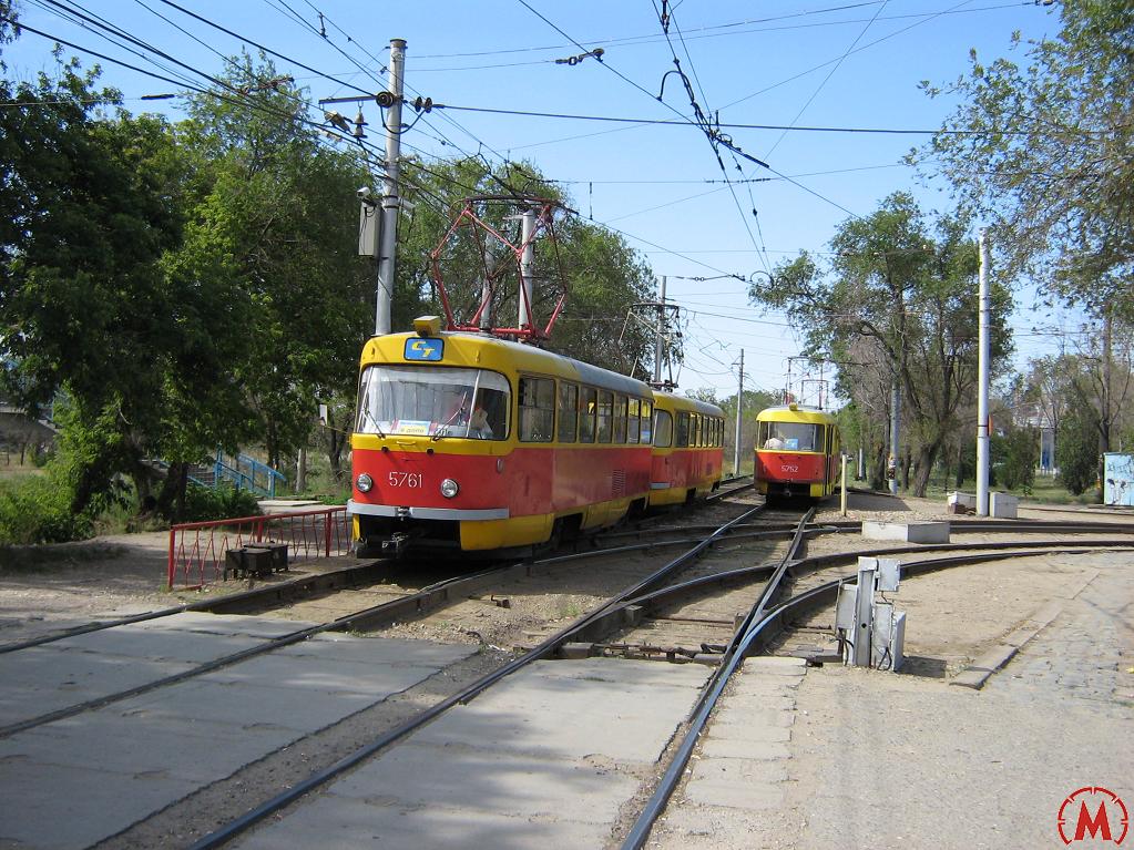 Volgográd, Tatra T3SU — 5761; Volgográd, Tatra T3SU — 5762; Volgográd, Tatra T3SU — 5751; Volgográd, Tatra T3SU — 5752