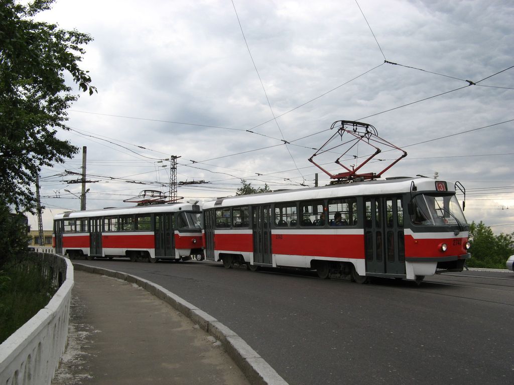 Нижний Новгород, Tatra T3SU КВР ТРЗ № 2743