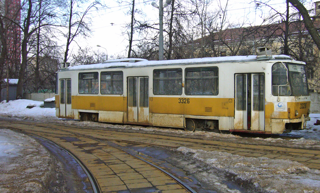Москва, Tatra T7B5 № 3326