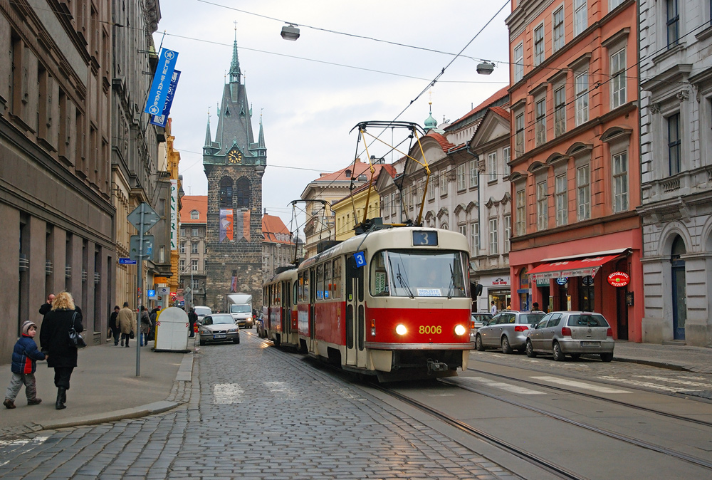 Прага, Tatra T3M № 8006