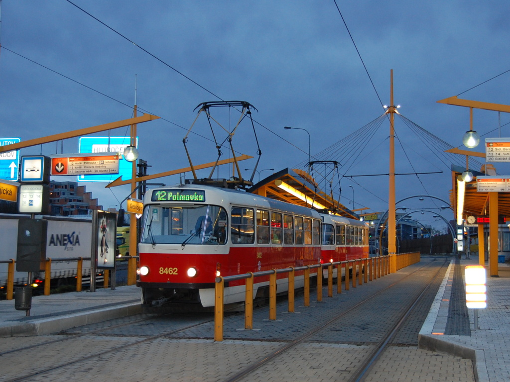 Прага, Tatra T3R.P № 8462