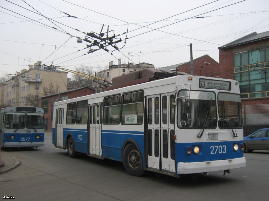 Москва, ЗиУ-682ГМ1 (с широкой передней дверью) № 2703