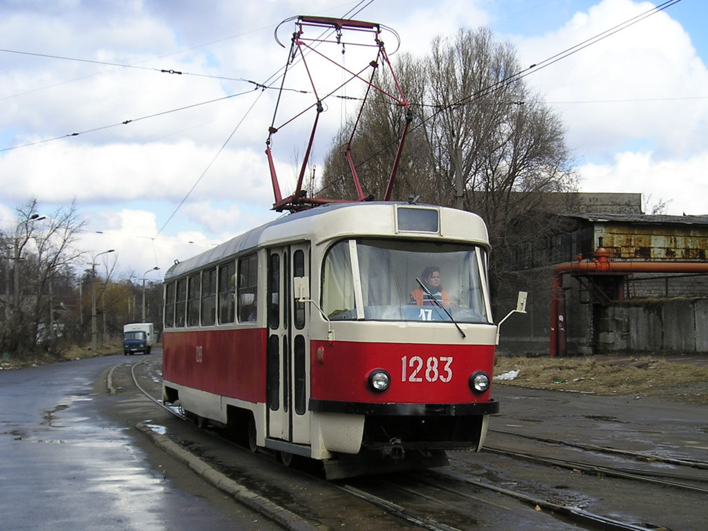 Днепр, Tatra T3SU (двухдверная) № 1283