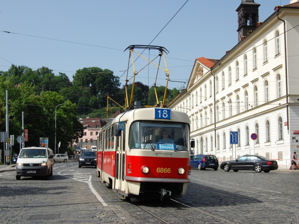 布拉格, Tatra T3 # 6866