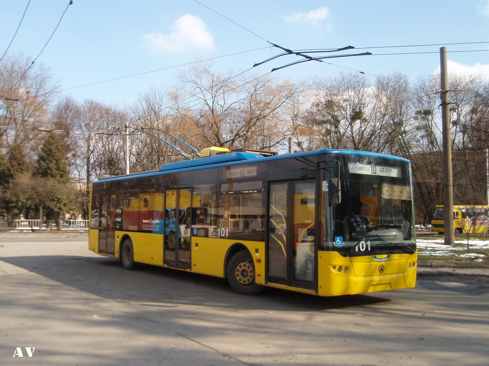 Львов, ЛАЗ E183D1 № 101