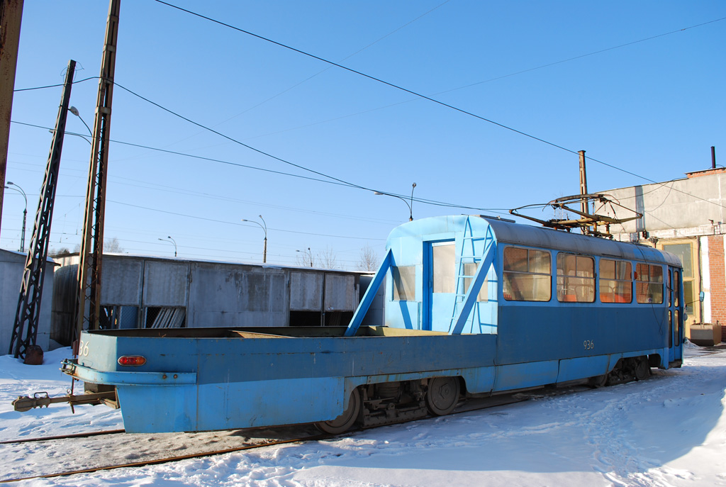 Jekaterynburg, Tatra T3SU (2-door) Nr 936