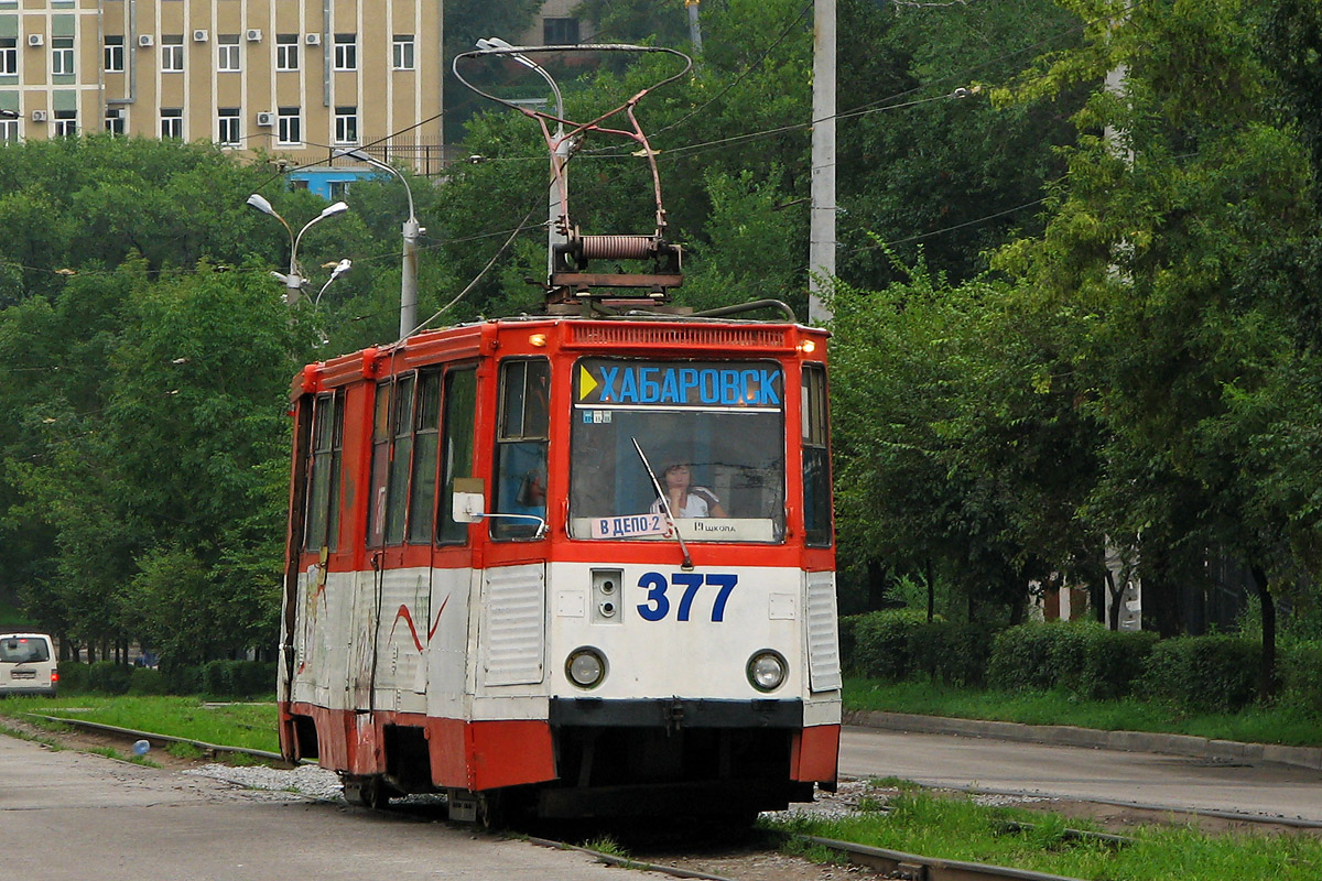 Хабаровск, 71-605 (КТМ-5М3) № 377