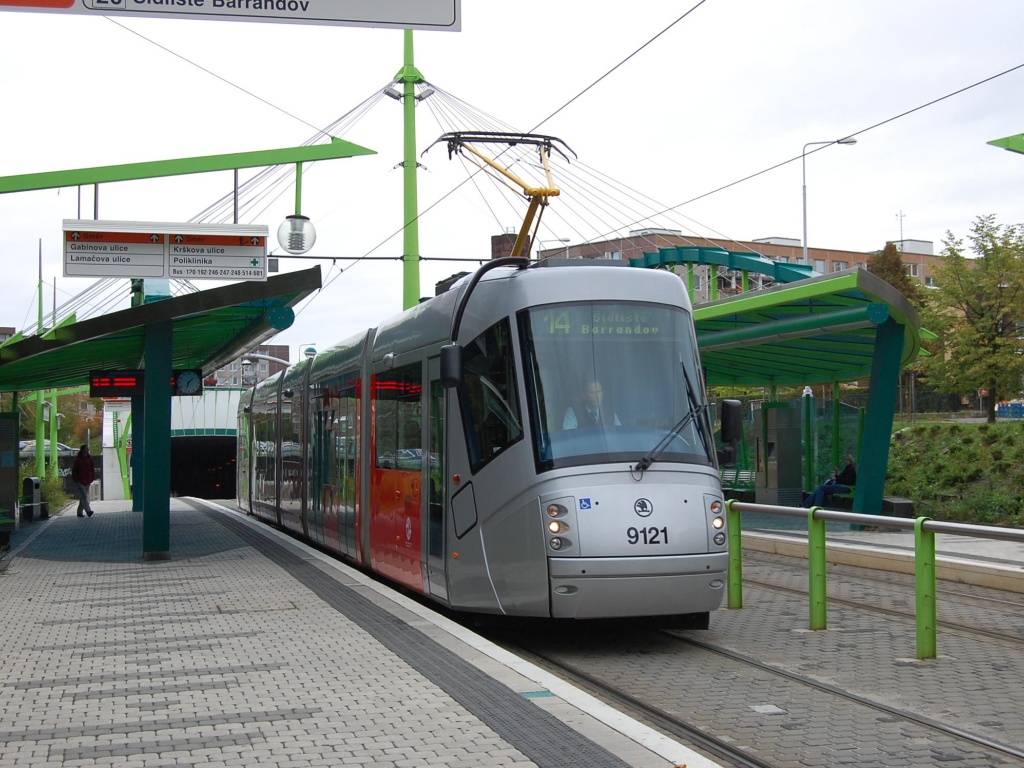 Прага, Škoda 14T Elektra № 9121