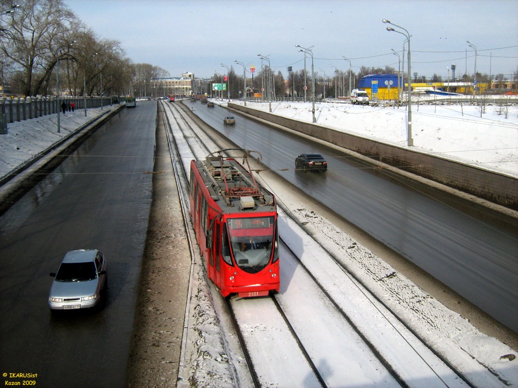 Казань, 71-134АЭ (ЛМ-99АЭ) № 2101