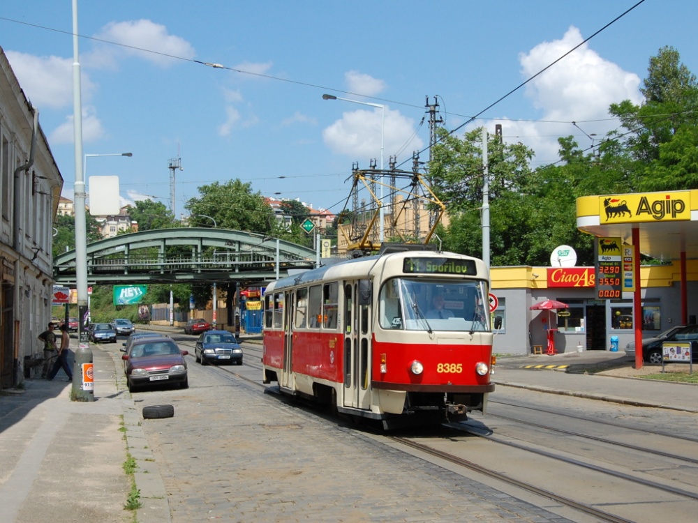 Прага, Tatra T3R.P № 8385
