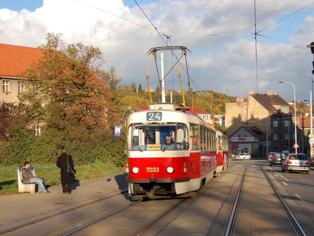 Прага, Tatra T3SUCS № 7033
