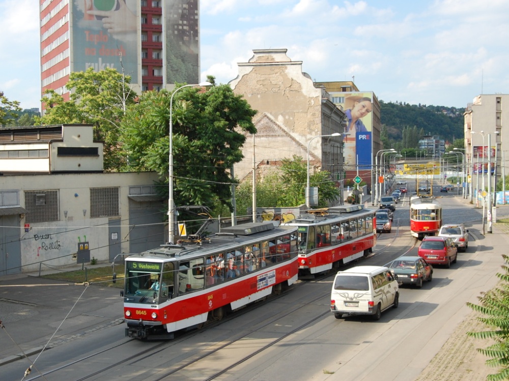 Прага, Tatra T6A5 № 8645