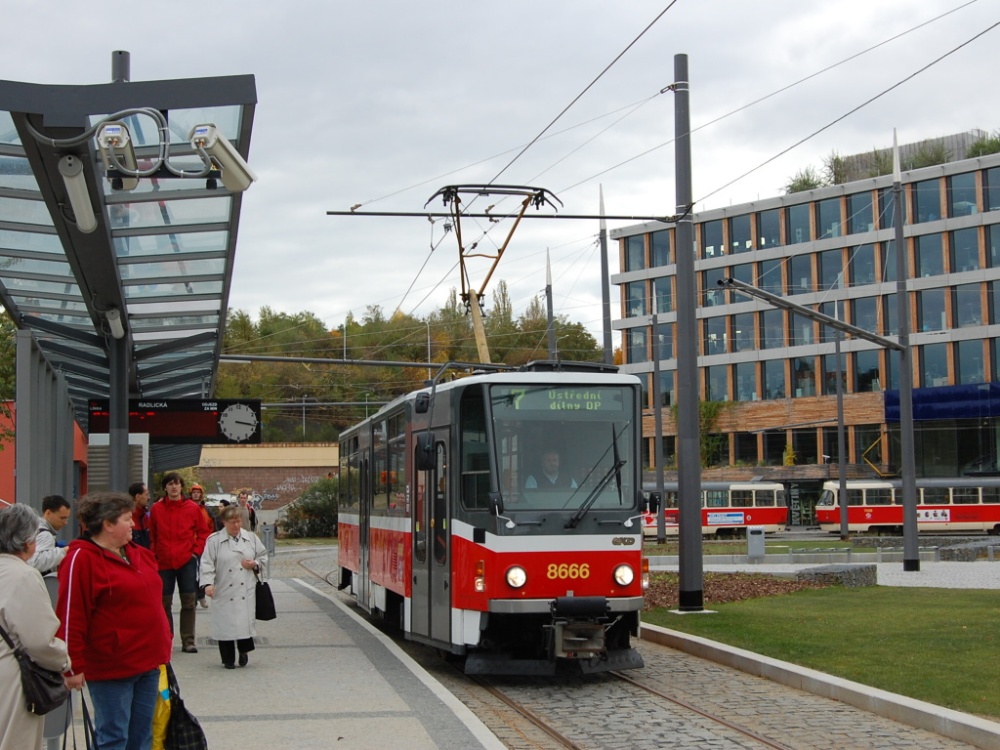 Прага, Tatra T6A5 № 8666